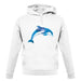 Space Animals - Dolphin unisex hoodie