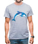 Space Animals - Dolphin Mens T-Shirt