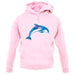 Space Animals - Dolphin unisex hoodie