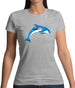 Space Animals - Dolphin Womens T-Shirt