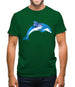 Space Animals - Dolphin Mens T-Shirt