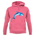 Space Animals - Dolphin unisex hoodie