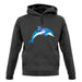 Space Animals - Dolphin unisex hoodie