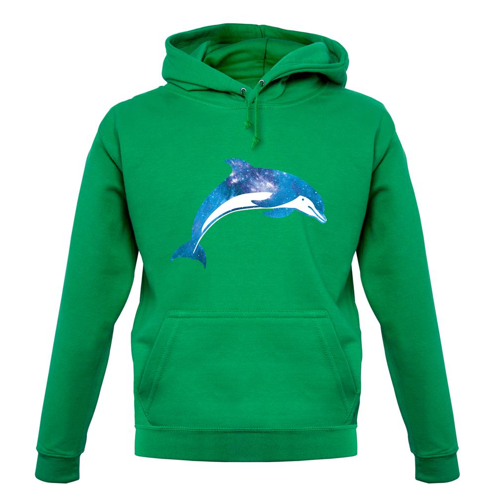Space Animals - Dolphin unisex hoodie