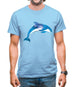 Space Animals - Dolphin Mens T-Shirt