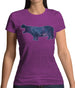 Space Animals - Hippo Womens T-Shirt