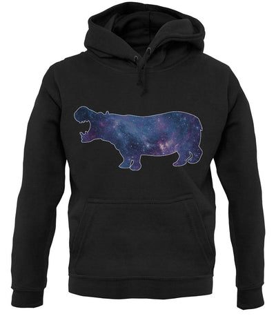 Space Animals - Hippo unisex hoodie