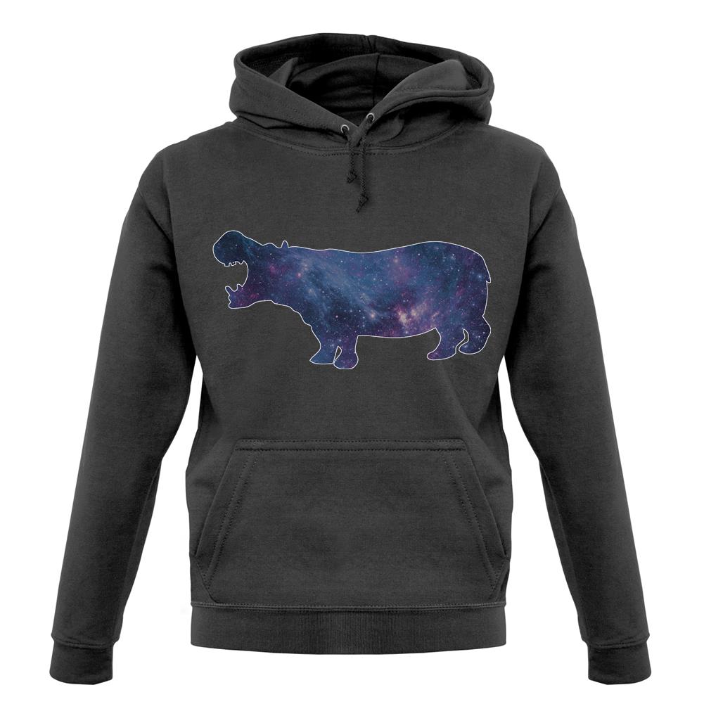 Space Animals - Hippo unisex hoodie