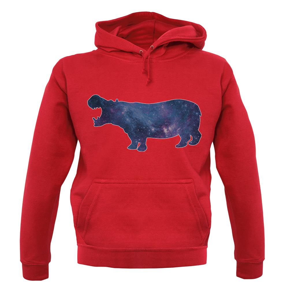 Space Animals - Hippo unisex hoodie