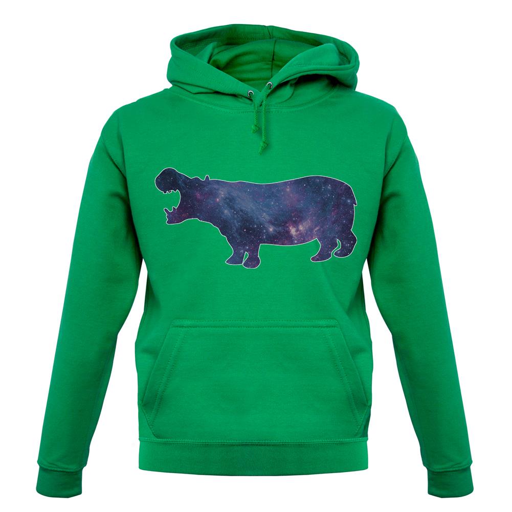 Space Animals - Hippo unisex hoodie