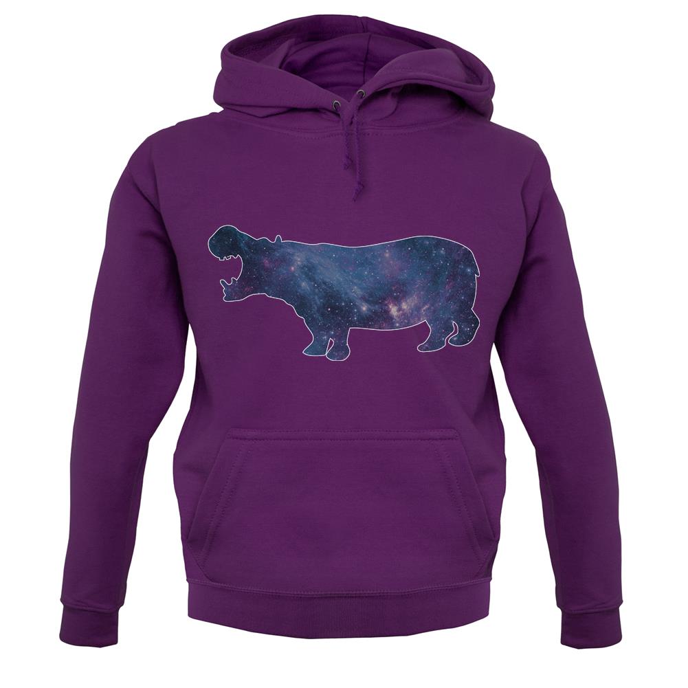 Space Animals - Hippo unisex hoodie