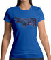 Space Animals - Hippo Womens T-Shirt