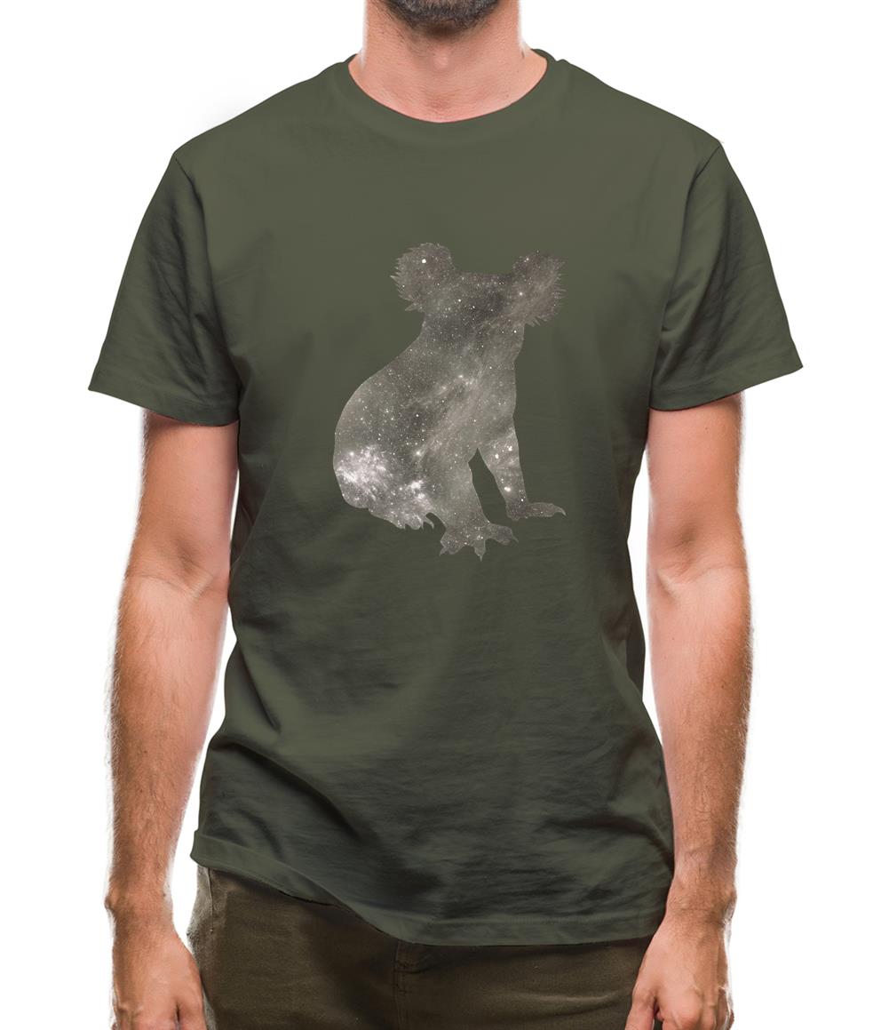Space Animals - Koala Mens T-Shirt