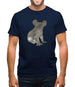 Space Animals - Koala Mens T-Shirt