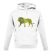 Space Animals - Lion unisex hoodie