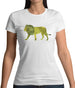 Space Animals - Lion Womens T-Shirt