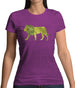 Space Animals - Lion Womens T-Shirt