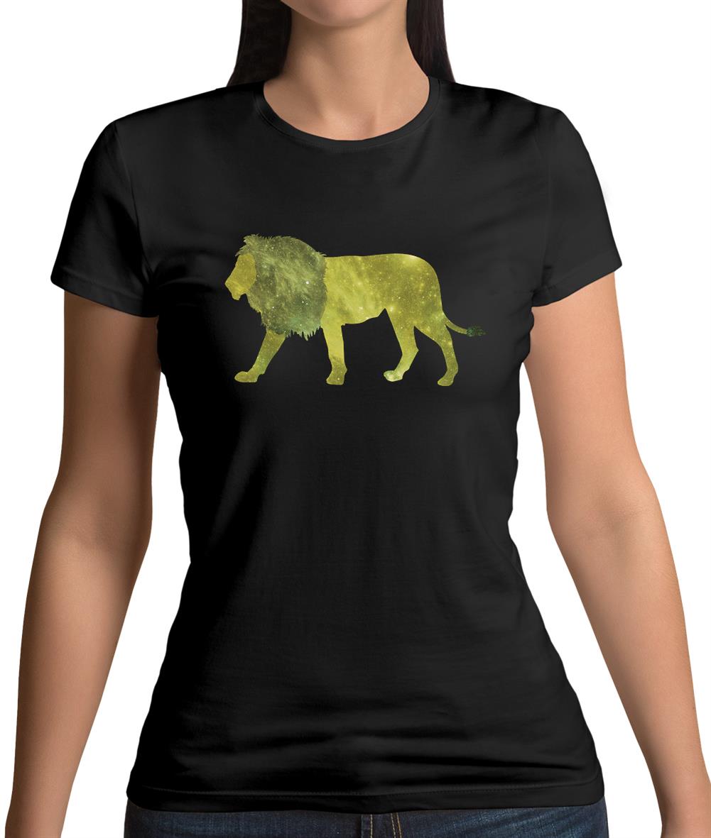 Space Animals - Lion Womens T-Shirt