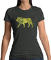 Space Animals - Lion Womens T-Shirt