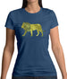 Space Animals - Lion Womens T-Shirt