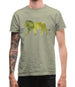 Space Animals - Lion Mens T-Shirt