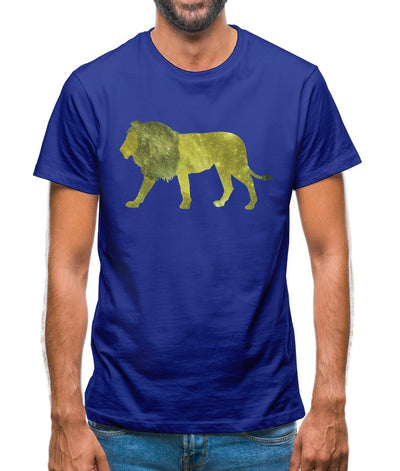 Space Animals - Lion Mens T-Shirt