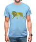 Space Animals - Lion Mens T-Shirt