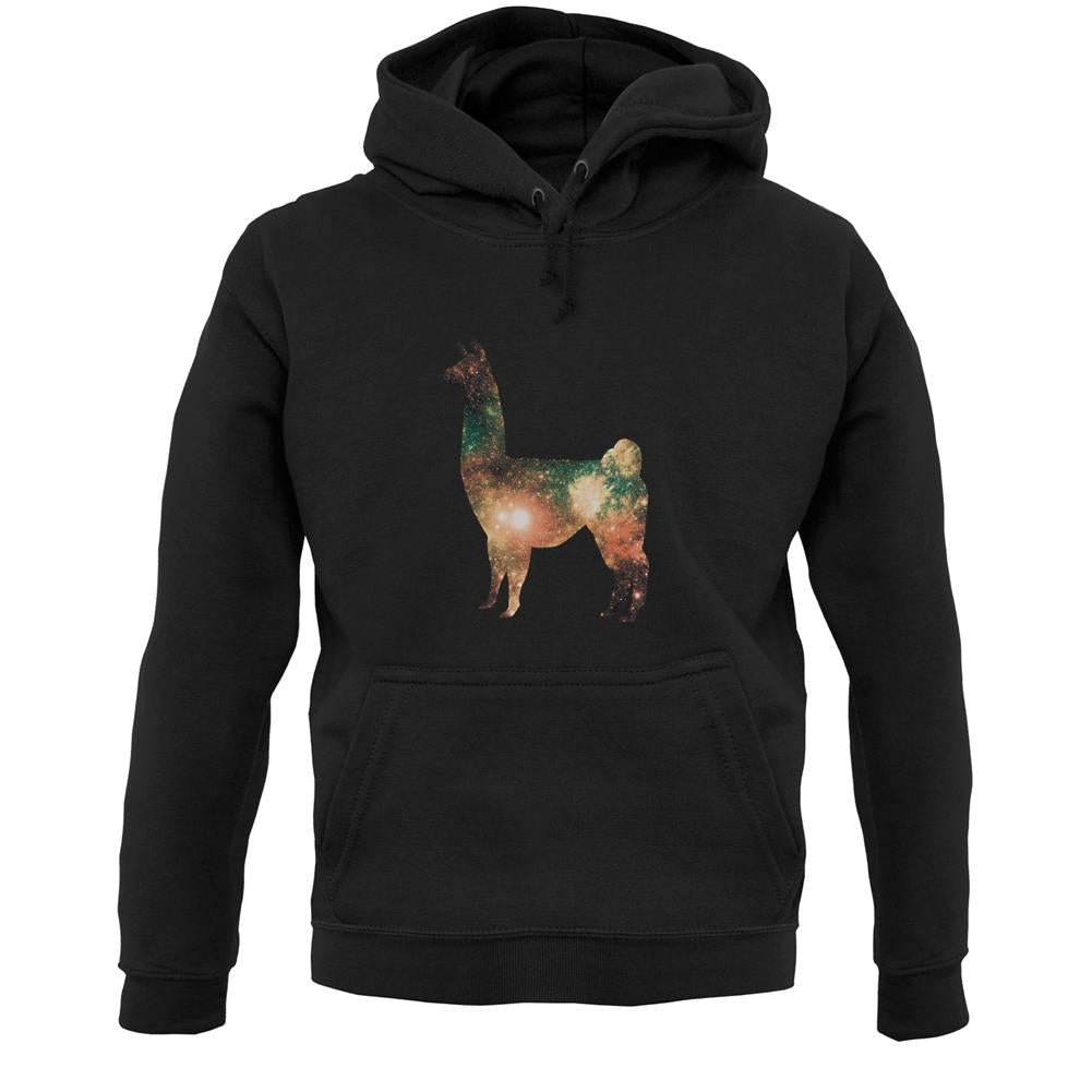 Space Animals - Llama Unisex Hoodie