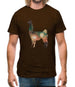 Space Animals - Llama Mens T-Shirt