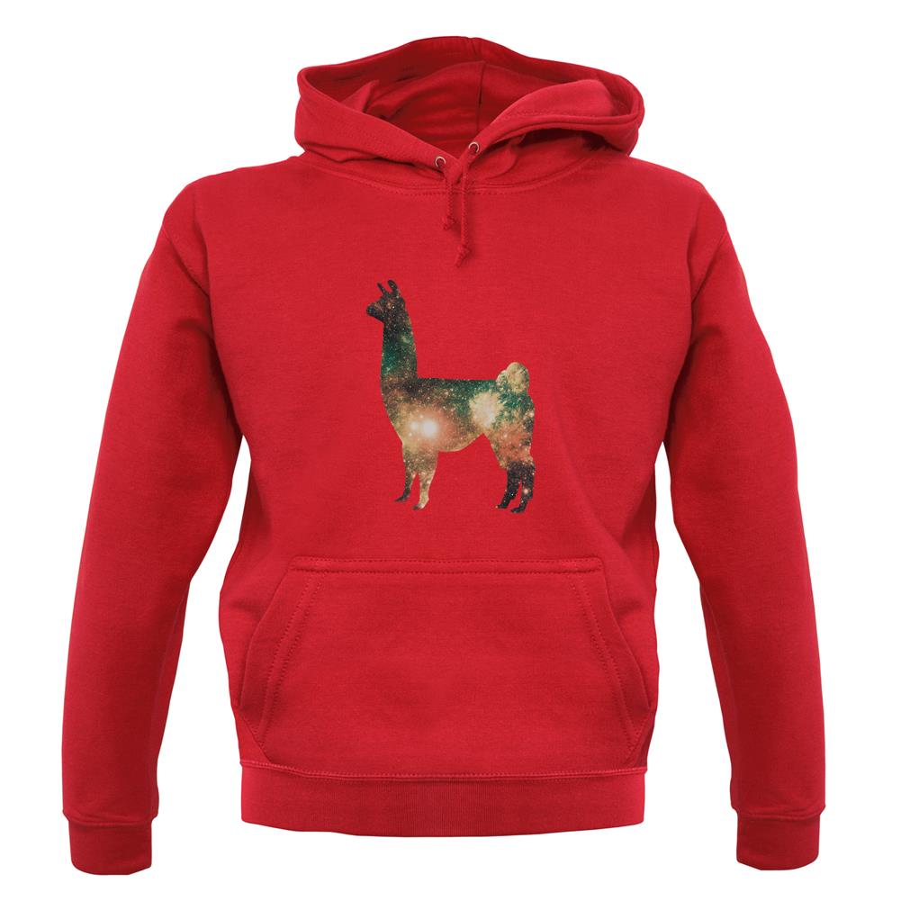 Space Animals - Llama unisex hoodie