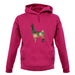 Space Animals - Llama unisex hoodie