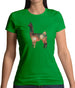 Space Animals - Llama Womens T-Shirt