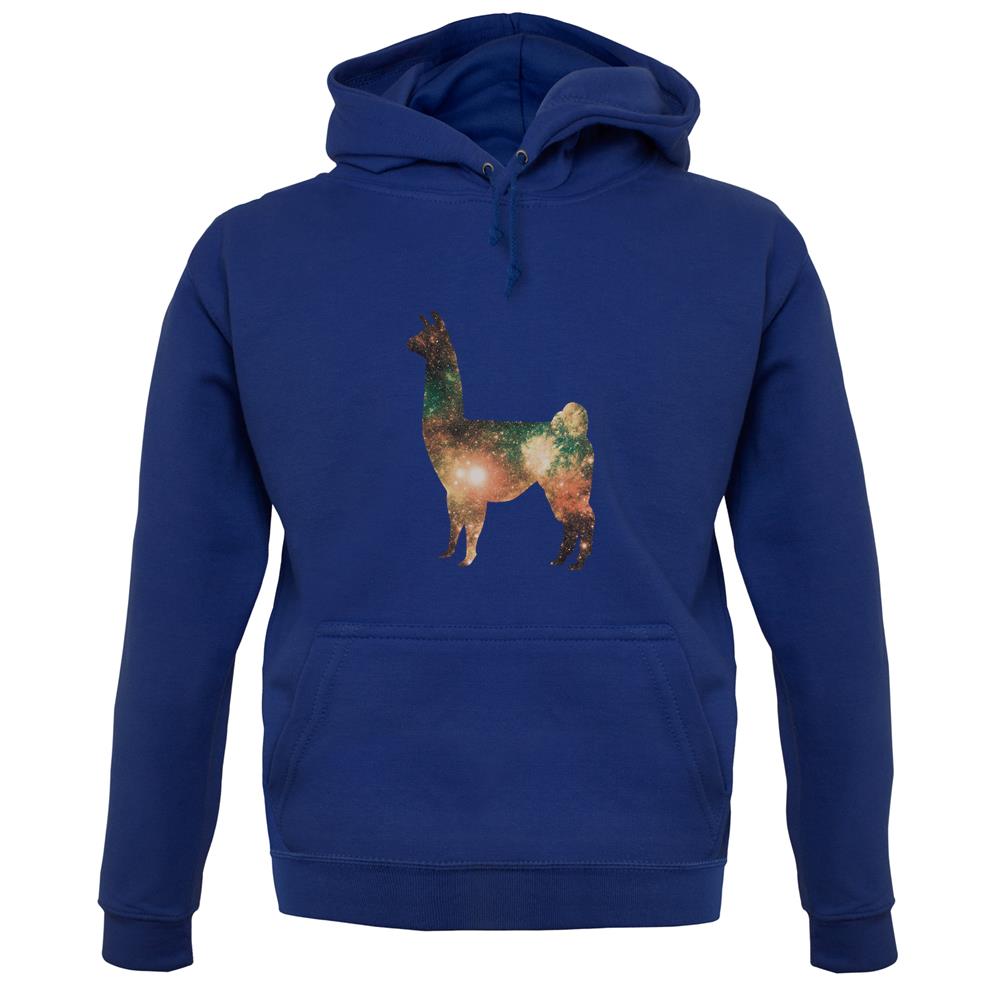 Space Animals - Llama unisex hoodie