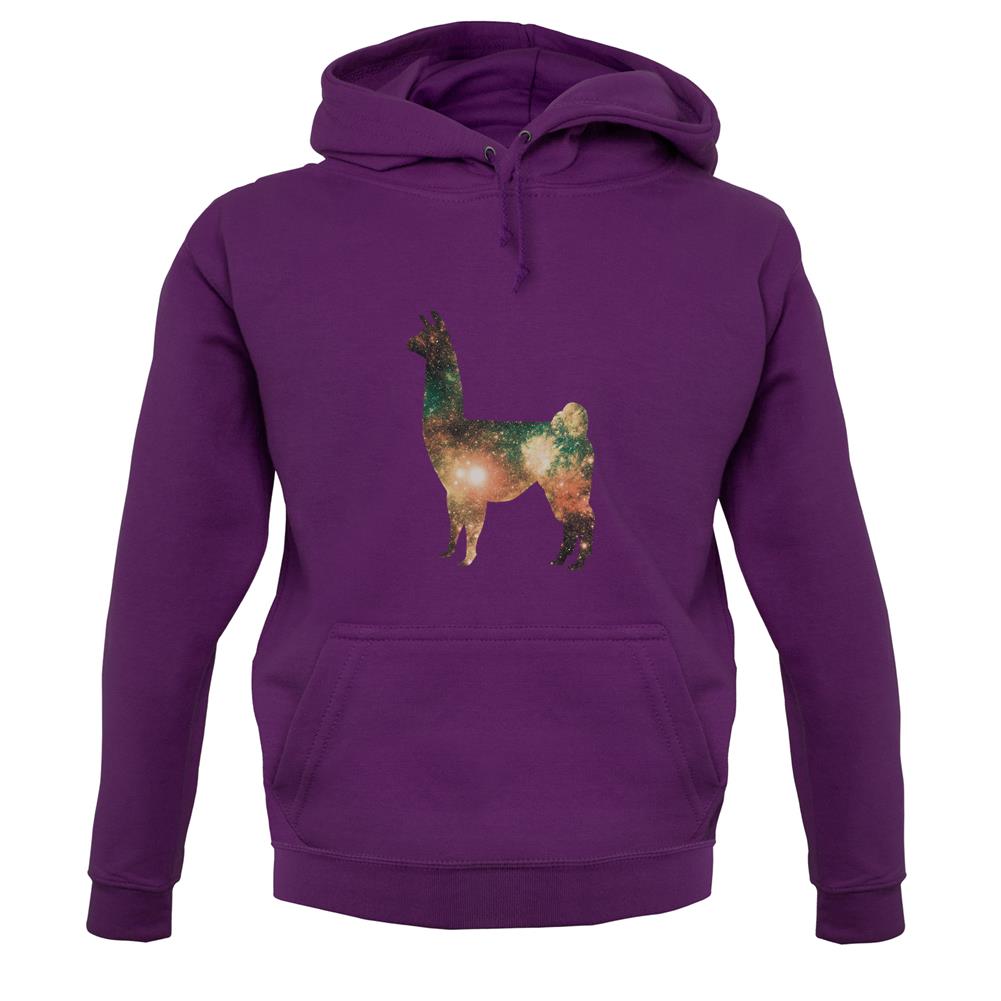 Space Animals - Llama unisex hoodie