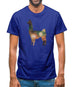 Space Animals - Llama Mens T-Shirt