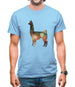 Space Animals - Llama Mens T-Shirt
