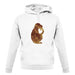 Space Animals - Monkey unisex hoodie