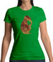 Space Animals - Monkey Womens T-Shirt