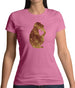 Space Animals - Monkey Womens T-Shirt