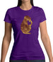 Space Animals - Monkey Womens T-Shirt