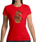 Space Animals - Monkey Womens T-Shirt