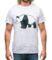 Space Animals - Panda Mens T-Shirt