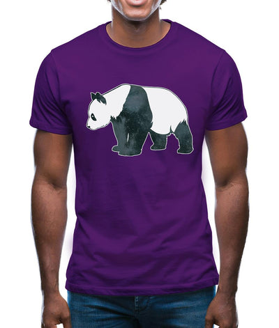 Space Animals - Panda Mens T-Shirt