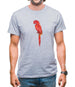 Space Animals - Parrot Mens T-Shirt