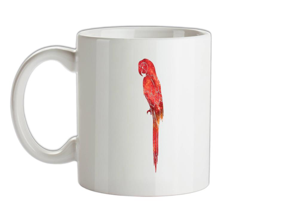 Space Parrot Ceramic Mug