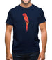 Space Animals - Parrot Mens T-Shirt