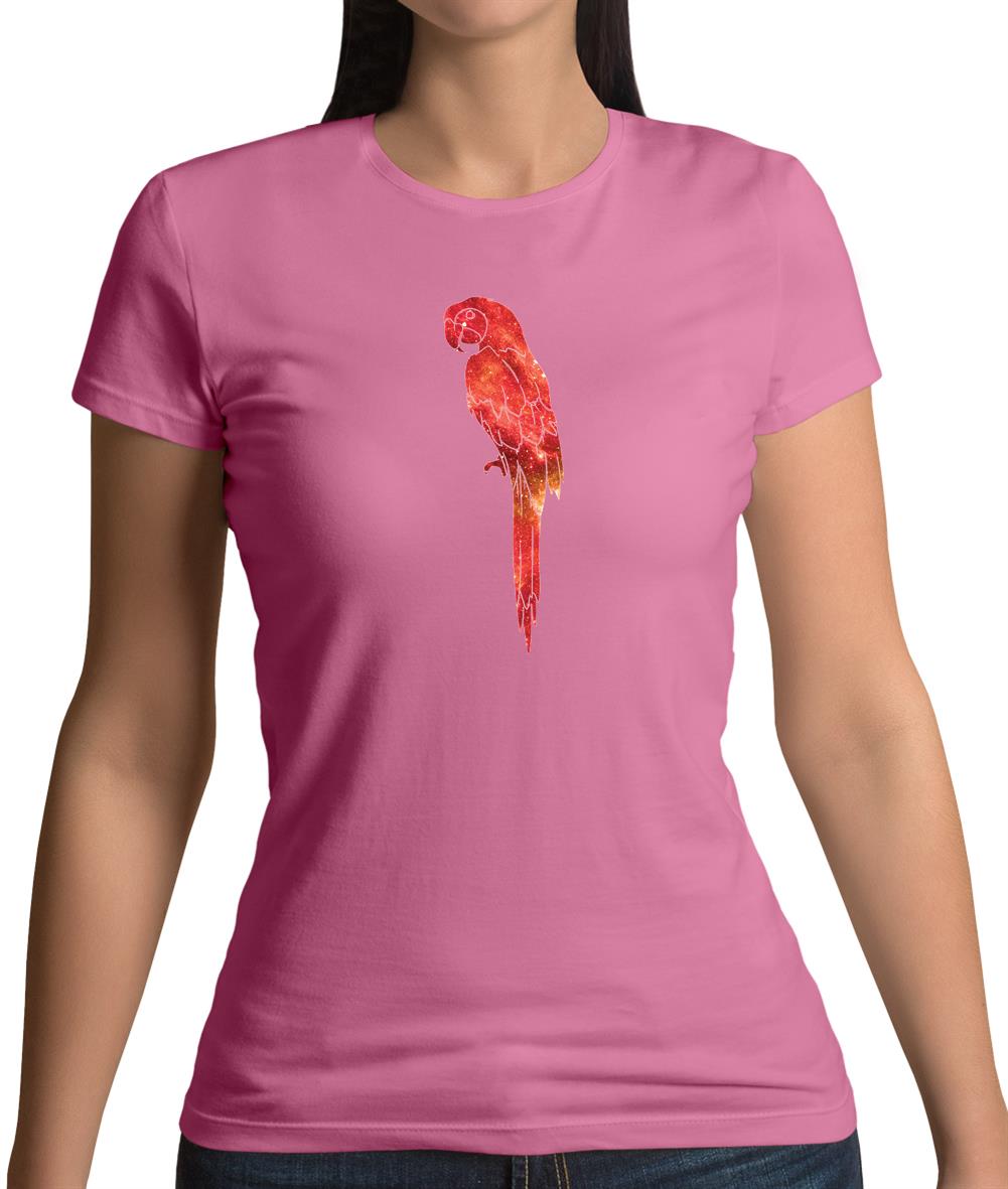 Space Animals - Parrot Womens T-Shirt