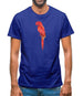 Space Animals - Parrot Mens T-Shirt