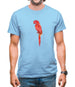 Space Animals - Parrot Mens T-Shirt