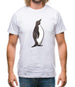 Space Animals - Penguin Mens T-Shirt